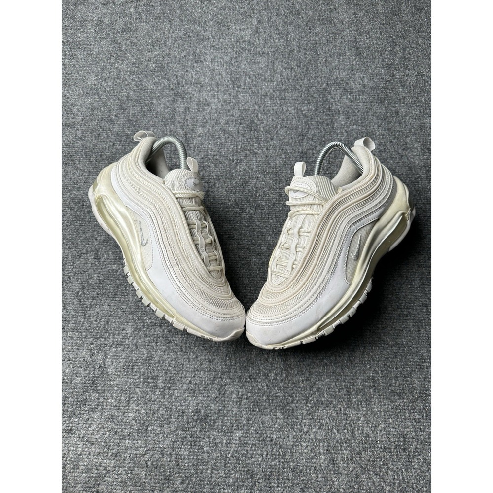 Womens‎ Running Nike Air Max 97 Triple White Cream, Size US 8.5